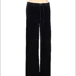 Juicy Couture Vintage Black Velour Pants